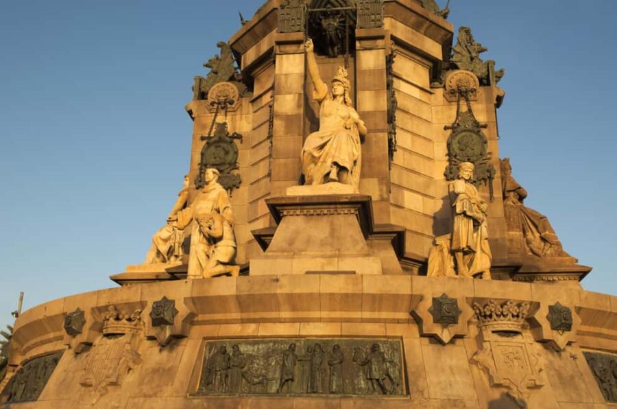 Barcelona: Old Town & Boqueria Market Walking Tour - Starting Point and Meeting Details in Front of Columbus Monument