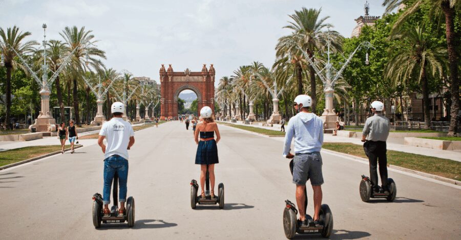 Barcelona: Olympic Segway Tour - The Tour Starts at Arc de Triomf and Moves Through the Old Town