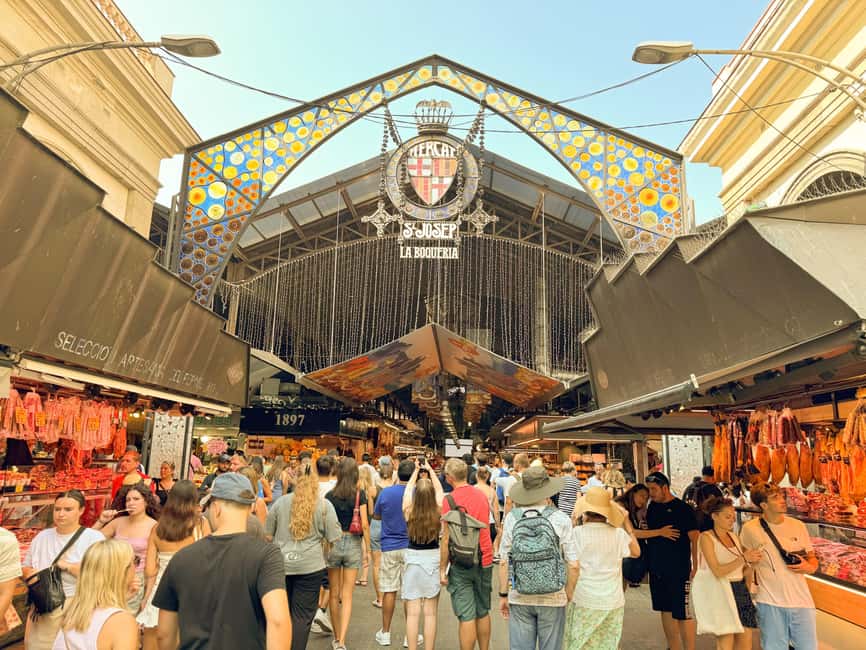 Barcelona Paella Class, Boqueria Tour, Mother-Daughter Chefs - La Boqueria Market Tour: A Vibrant Gateway to Catalan Ingredients