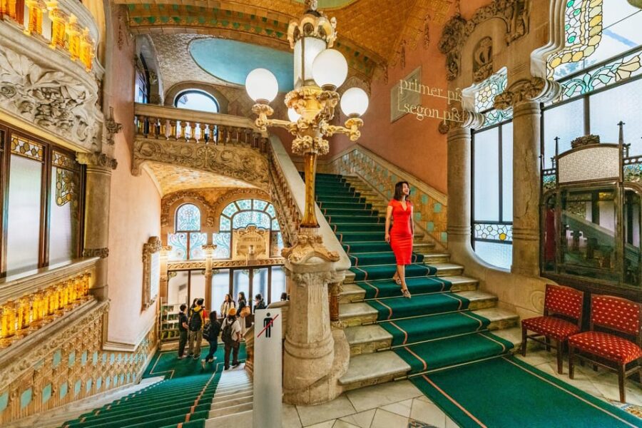 Barcelona: Palau de la Música Guided Tour - Inside the Spectacular Concert Hall