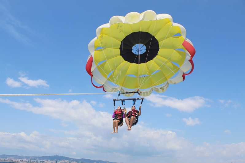 Barcelona: Parasailing with 360º Panoramic Skyline Views - Convenient Departure from JetScoot Port Fòrum