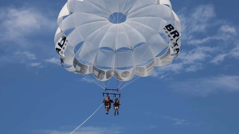 Barcelona: Parasailing with panoramic views over the sea - The Parasailing Flight: A 15-Minute Aerial Journey