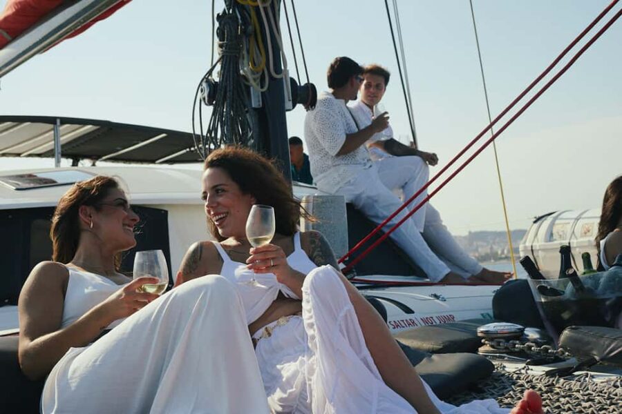 Barcelona: Private Luxury Catamaran - Starting Point at Port Olímpic