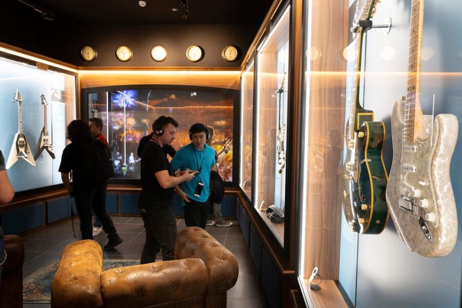 Barcelona: Rock Museum- Guitar Legends Hall - The Location and Access at Catalonia, Spain