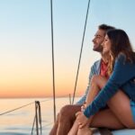 Barcelona: Romantic Private Sailing Tour - Admiring Barcelona from the Mediterranean Coast