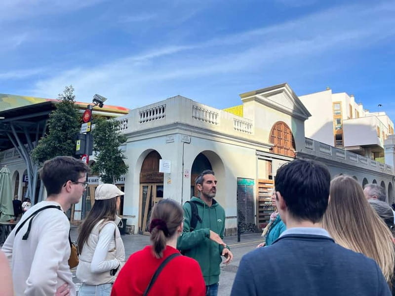 Barcelona Street Food Tour: Boqueria Market & Barrio Gotico - The Meeting Point: Miro’s Mosaic Outside Liceu Station