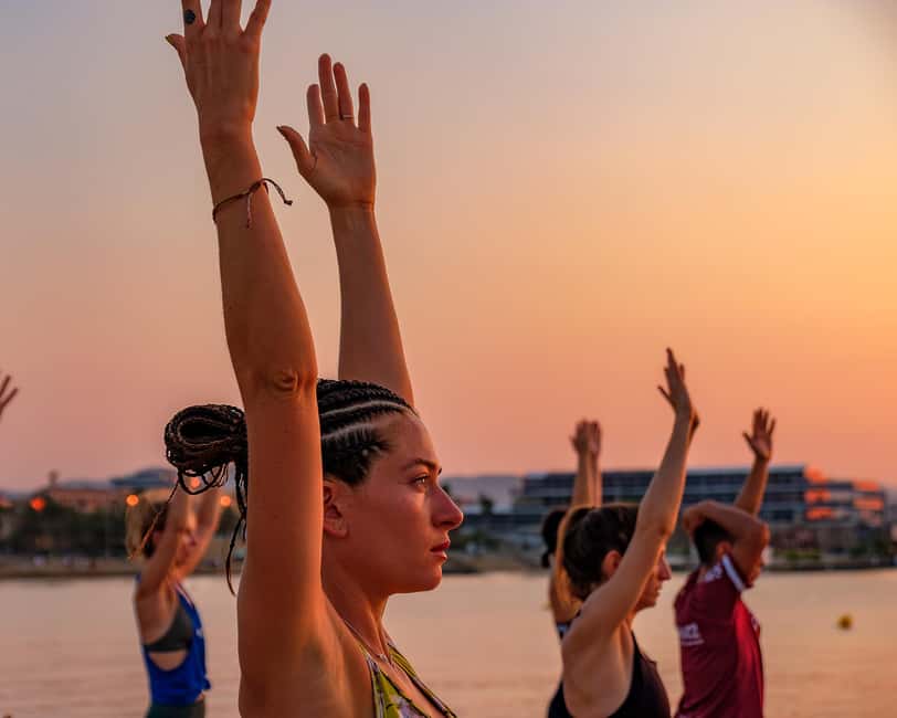 Barcelona: Sunrise Yoga by the Sea & Morning Dip - The Charm of Sunrise Yoga with Bodhi in Barcelona