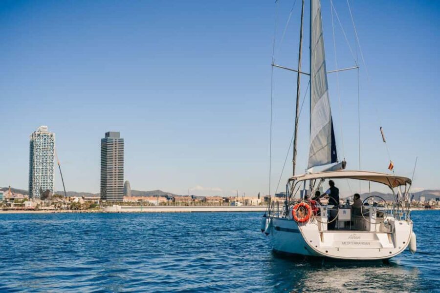 Barcelona Sunset Sailing Experience with open bar and snakcs - Departure from Port Olímpic for a Smooth Start