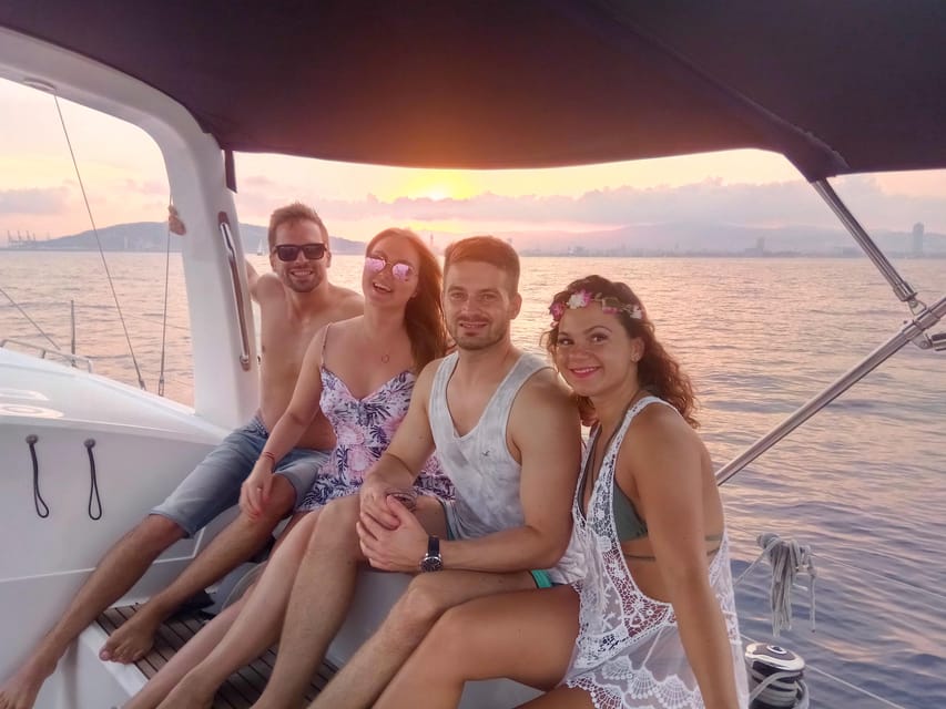 Barcelona: Sunset Sailing Tour with Open Bar & Snacks - The Departure Point at Moll de la Marina