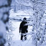 Bardufoss: Snowshoe hike to Norway's National Waterfalls - How the Tour Begins at Rundhaug Gjestegård and Snowshoe Fitting