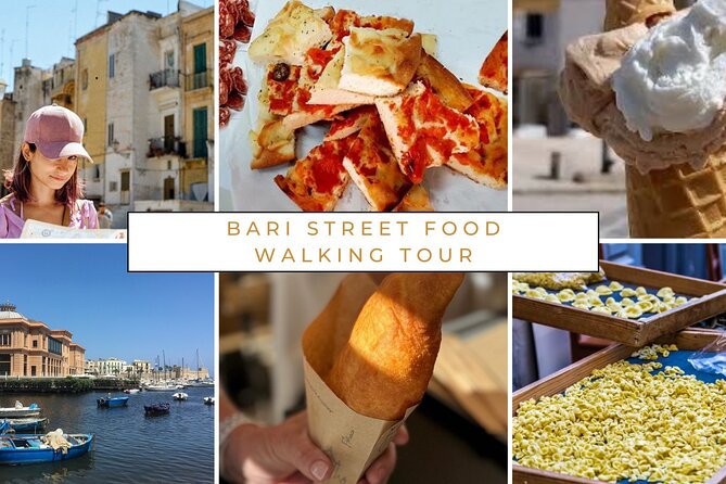 Bari Street Food Walking tour: Group or Private tour - Starting Point at Piazza del Ferrarese