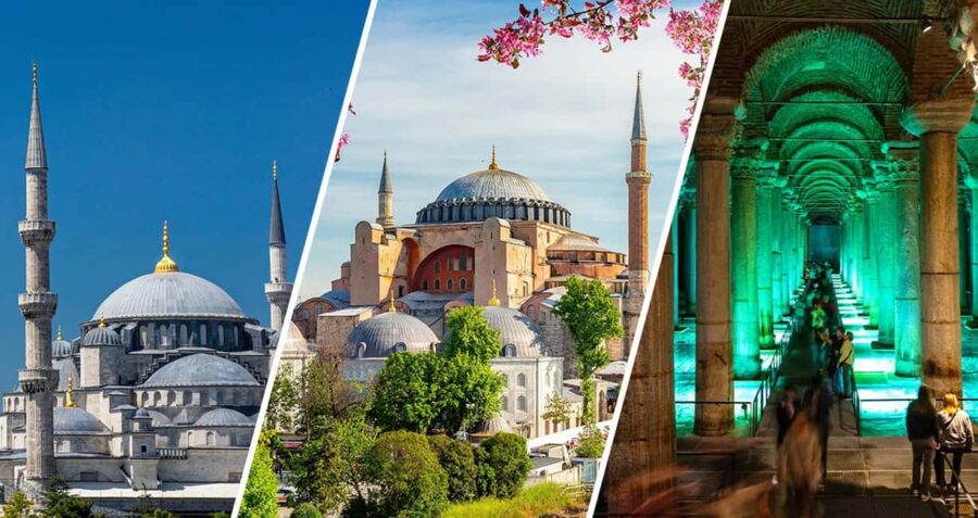 Basilica Cistern, Hagia Sophia, Blue Mosque Tickets & Audios - Discover the Underground Beauty of Basilica Cistern