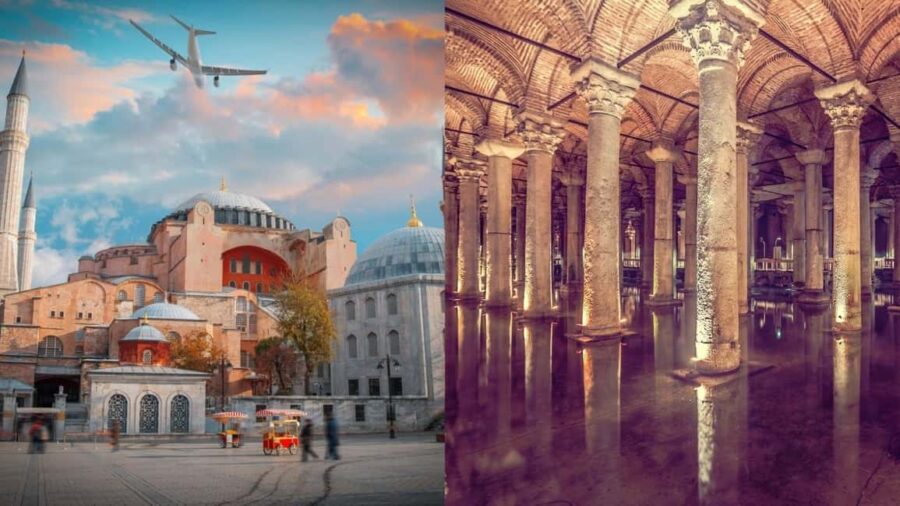 Basilica Cistern & Hagia Sophia with Optional Topkapi Palace - How to Access the Sites with Your Ticket