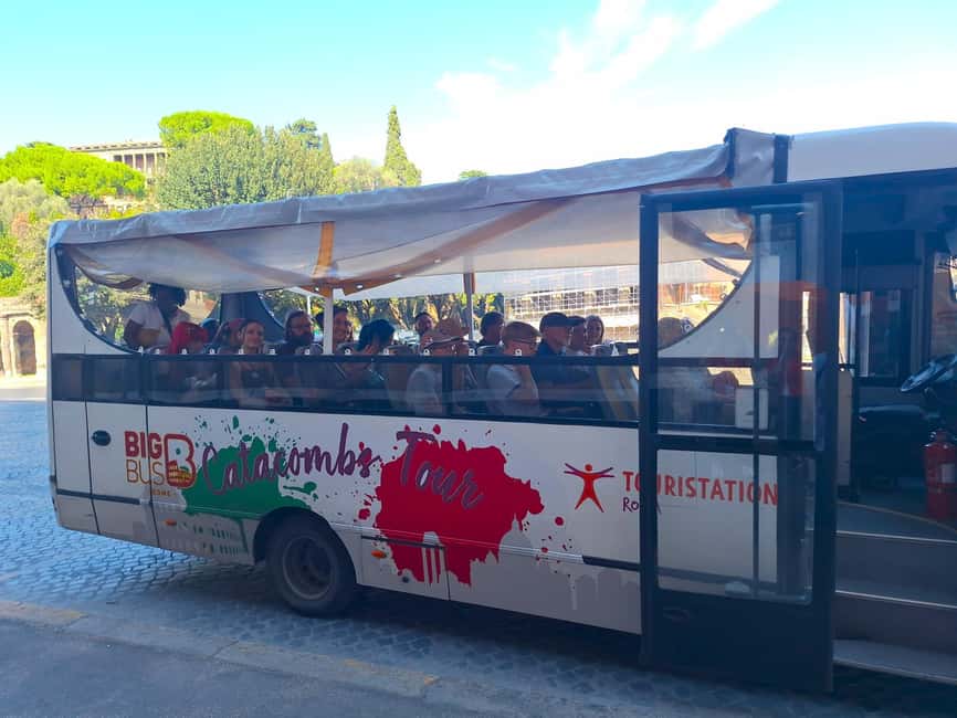 Baths of Caracalla Ticket with Transfer & Audio Guide App - Step Aboard a Comfortable Transfer to Ancient Rome