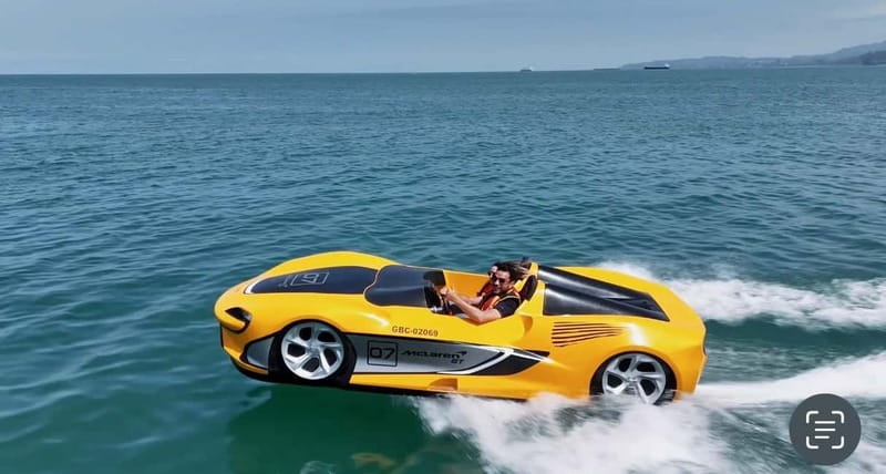 Batumi: Private, Delightful Car boat Ride at Black Sea - The Unique Car Boat Experience