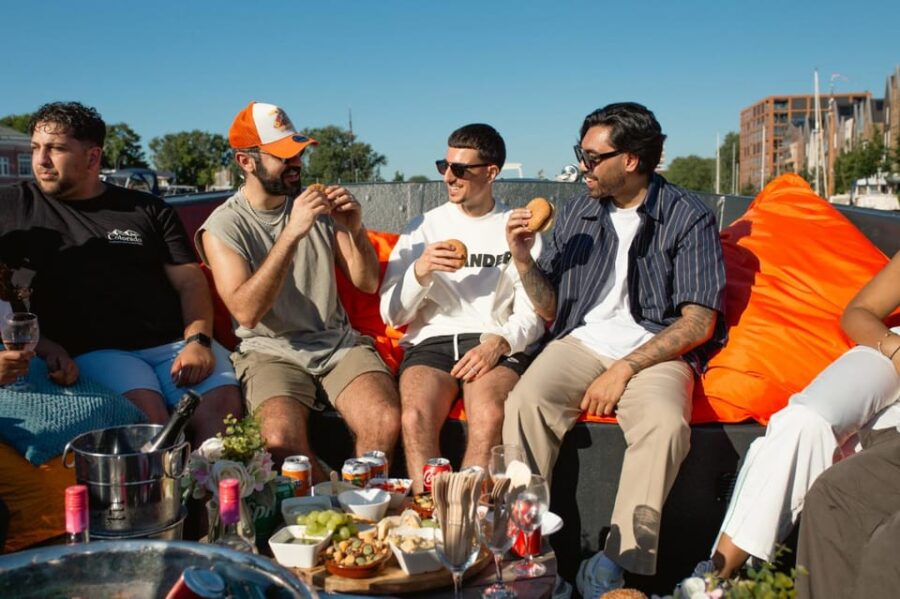 BBQ on Board Haarlem Cruise - Onboard BBQ: Sizzling Flavors and Fresh Choices