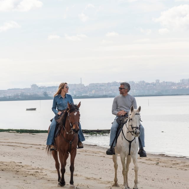 Beach Horseback Riding in GROUP + Photo Report - PDT - Scenic Ride Along the Gaio Rosário River Beach