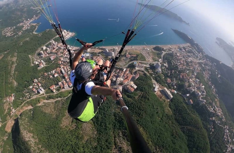 Becici Beach: Tandem Paragliding Flight in Budva Riviera - The Paragliding Experience: Safety and Expertise