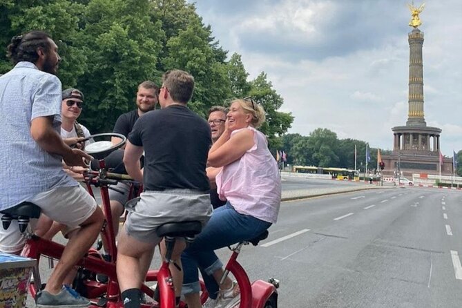 Beer Bike & Party Bike Highlights Berlin City Tour including pick-up - Discover Berlin’s Political Landmarks on the Government District Stop