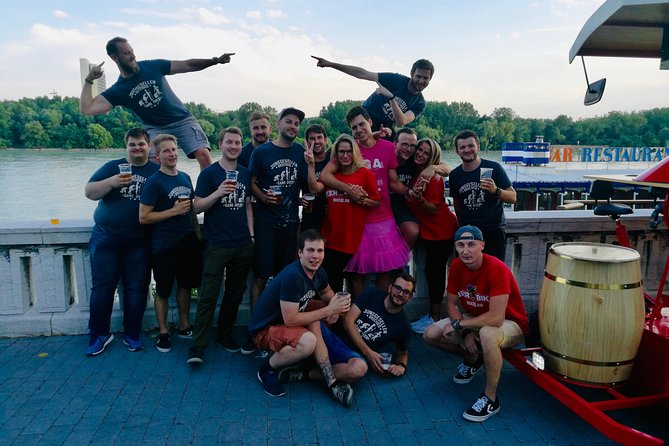 Beer Bike - Starting Point at Námestie SNP in Bratislava