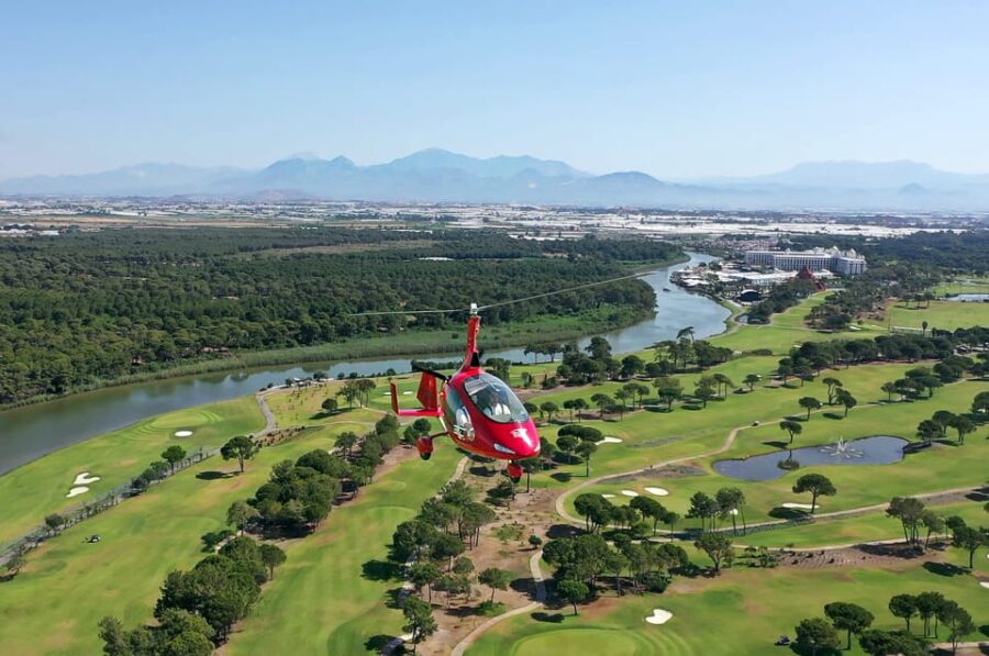 Belek Panoramic Gyrocopter Flight Tour - The Safety and Aircraft Options of the Gyrocopter Fleet