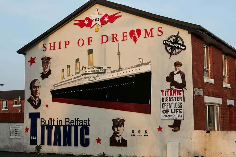 Belfast Day Tour with Peace walls, Titanic & Irish whiskey - Visiting the Historic Titanic Shipyards and Docklands