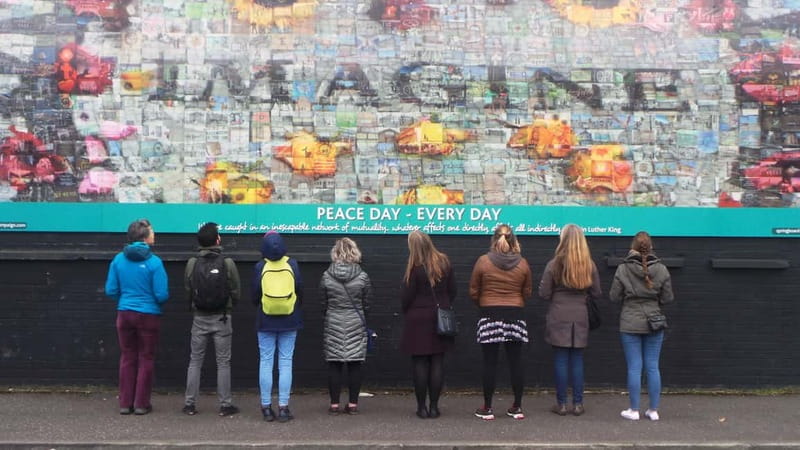 Belfast Troubles : Murals, Street Art, and Peace Wall Tour - Re-Imagining Murals and Community-Led Projects
