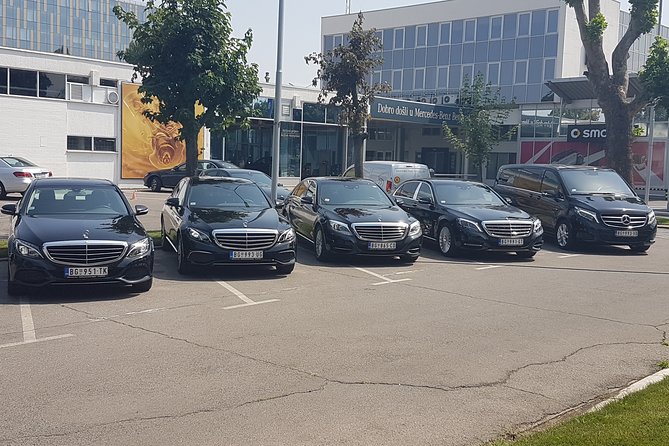 Belgrade Airport Shuttle Service Round Trip - Meeting at Belgrade Nikola Tesla Airport Parking Garage