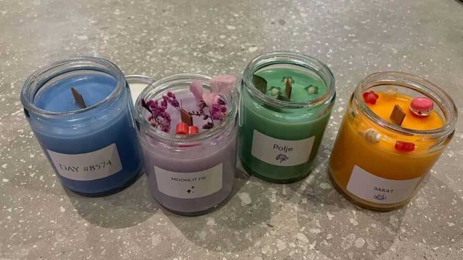 Belgrade: Create Your Own Scented Candle Experience - Crafting a 250ml Soy Wax Candle in a Stylish Glass Jar