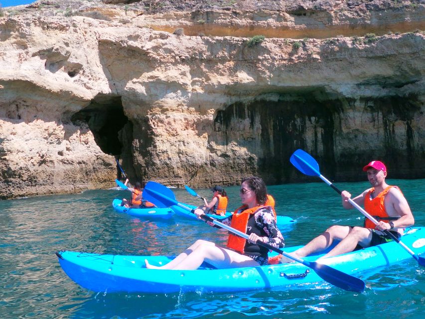 Benagil Beach: Benagil Cave highlights Kayaking (FREE FOTOS) - Starting Point at Blue Xperiences SUP Benagil Caves