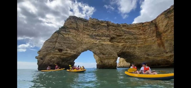 Benagil: Benagil Caves Guided Kayak Tour - Starting at Benagil Beach: Convenient and Scenic Launch Point