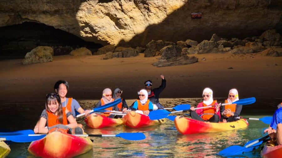 Benagil: Caves, Beaches, and Secret Spots Guided Kayak Tour - The Itinerary: Navigating the Algarve Coast by Kayak