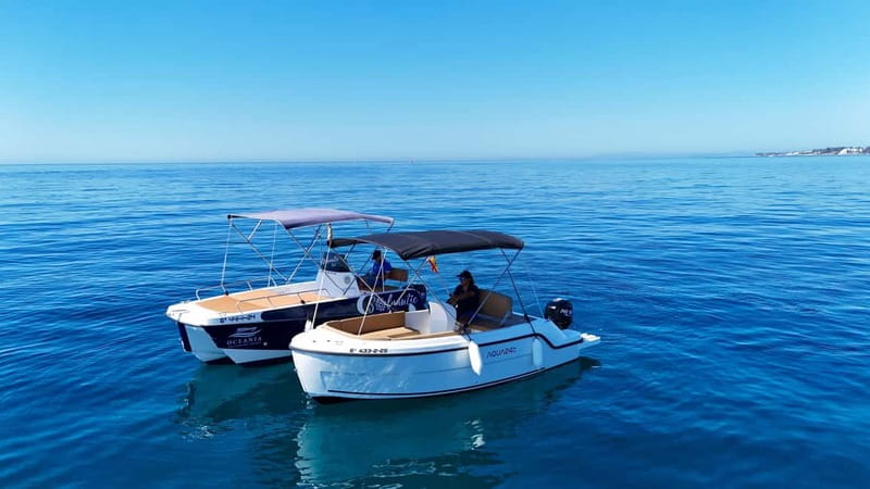 Benalmádena: license-Free Rent Boat for Dolphin Watching - What Makes the Boat Unique: The Largest License-Free Model
