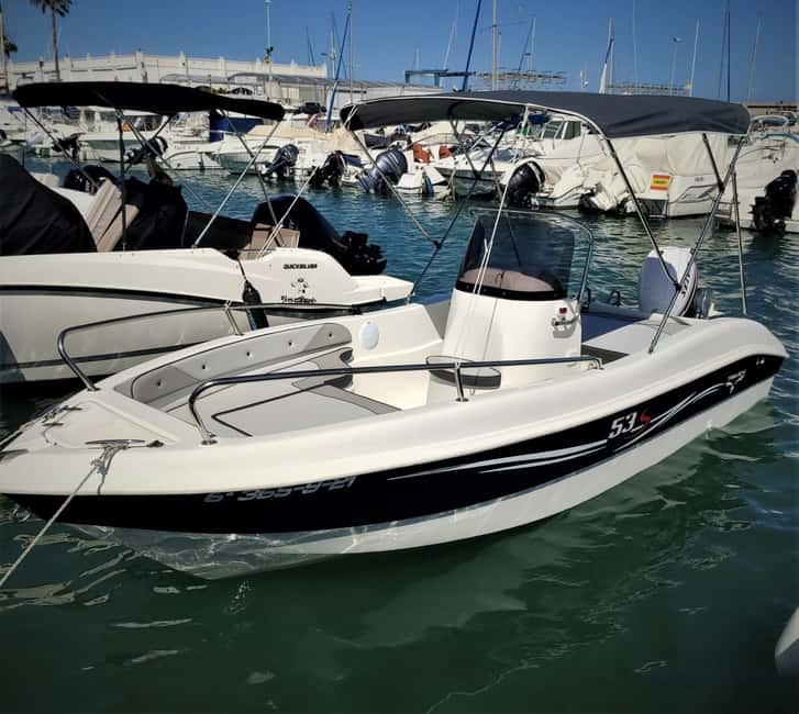 Benalmádena: No qualification! You are the captain! - A Simple and Convenient Booking Process