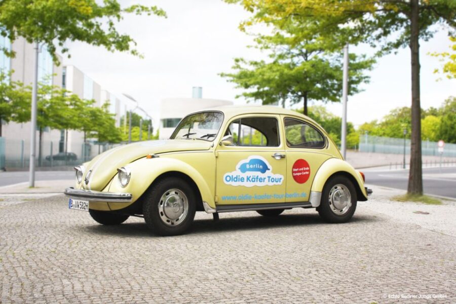 Berlin: 4-Hour Discovery Tour in VW Beetle - How the Tour Starts in Front of the Classic VW Beetle
