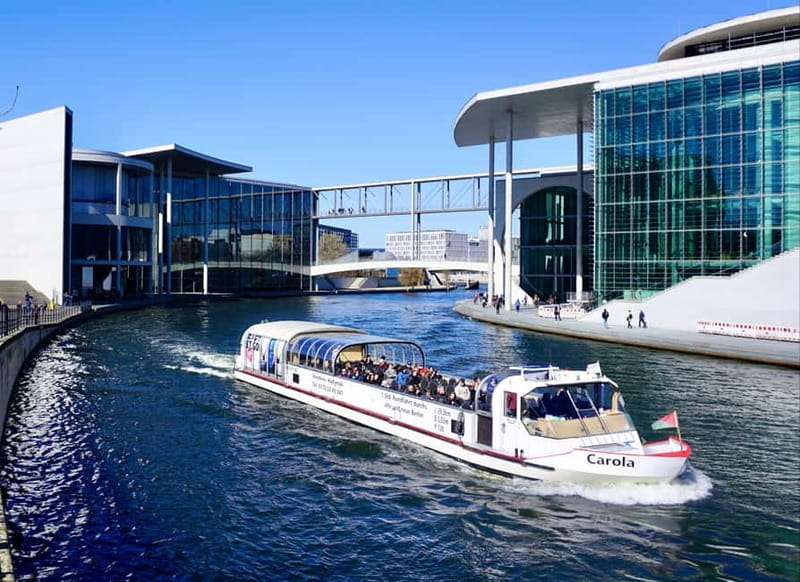Berlin: Heated Boat River Cruise with Live Bilingual Guide - Departure Location and Check-In Details
