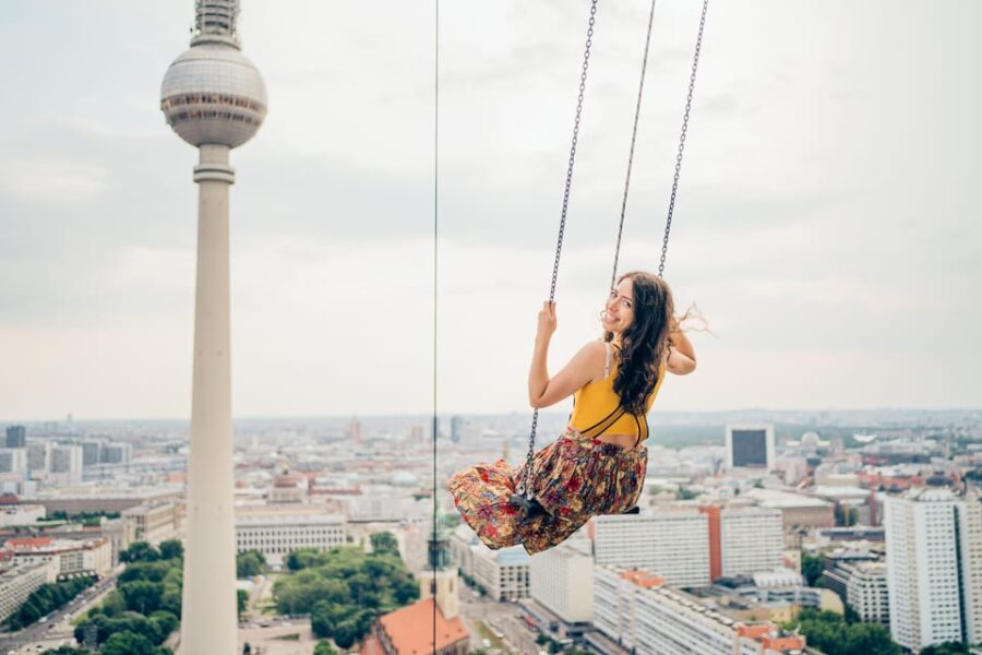 Berlin: Highest Swing in Europe - The Swing Experience: Height and Views