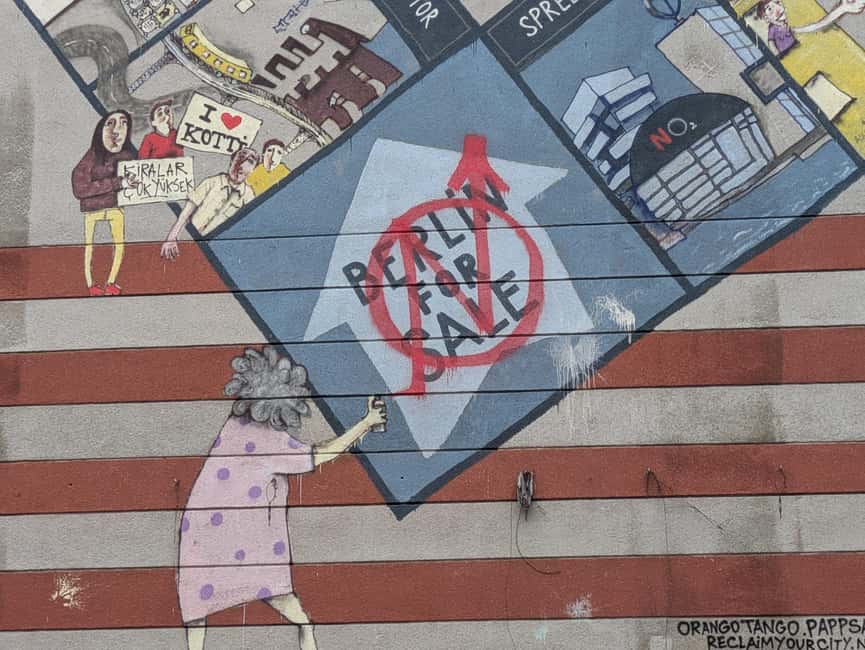Berlin Migration Gentrification Tour - Kreuzberg’s Rent Struggles and Housing Battles