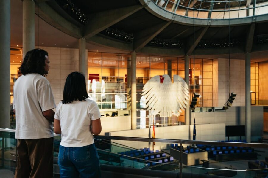 Berlin: Reichstag, Dome and Government District Guided Tour - Starting Point at the Intersection of Paul-Löbe-Allee and Konrad-Adenauer-Straße