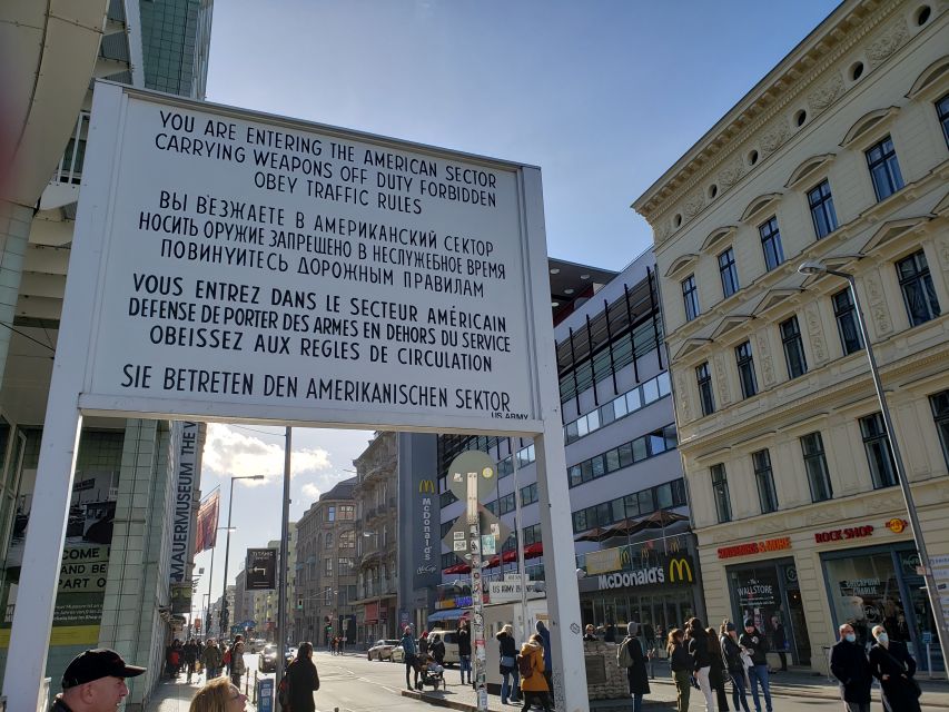 Berlin: The Wall and Cold War - a Private Walking Tour - Starting at Bernauer Strasse with a Focus on Cold War History