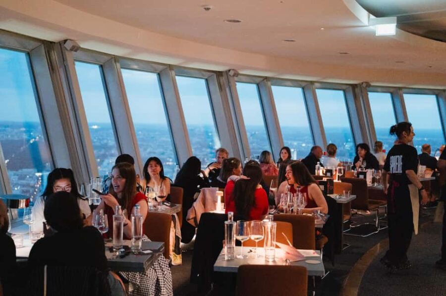 Berlin: TV Tower Sphere Tim Raue 4-Course Menu  My Home - The 4-Course Menu Crafted by Tim Raue