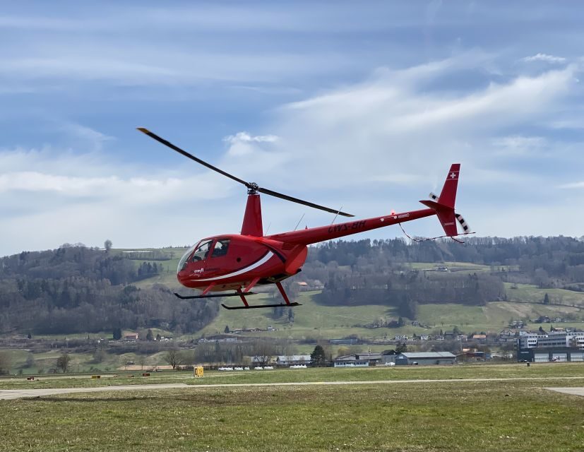 Bern: Private 54-Min Lakeland Helicopter Tour-up to 3 People - Starting Point at Bern-Belp Airport and Safety Precautions