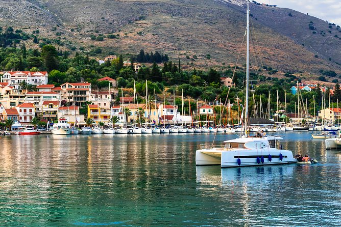 BEST 4 KEFALONIA - private tour - Free Photo-Stop at Agia Efimia Chandlers