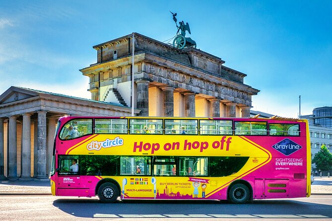 Best of Berlin HopOn HopOff Tour - Exploring Berlins Top Stops: Checkpoint Charlie and Brandenburg Gate