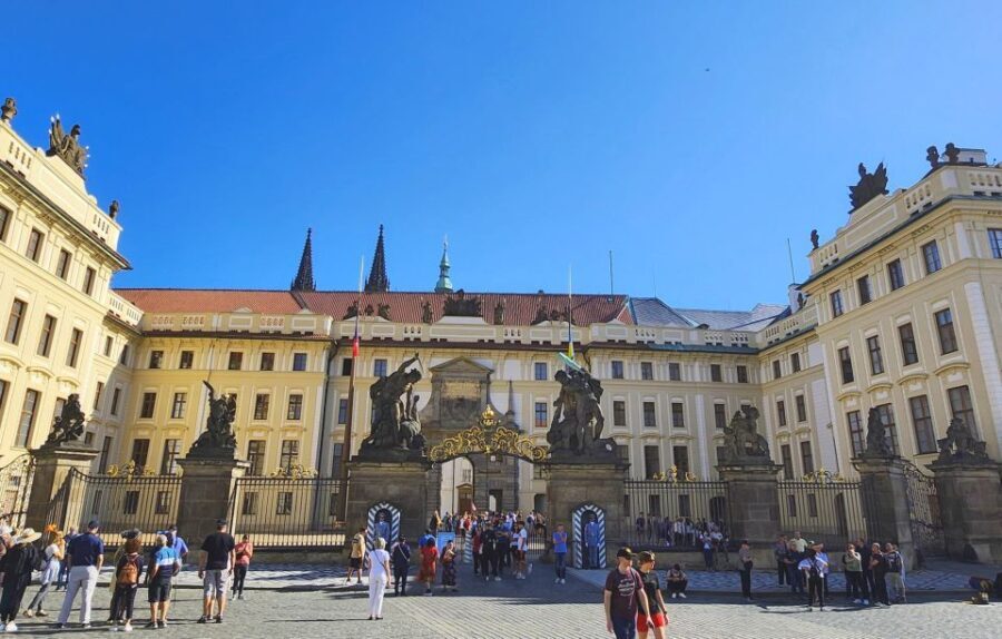 Best of Prague Private Walking Tour - Crossing Charles Bridge and Viewing the Sculptural Gallery
