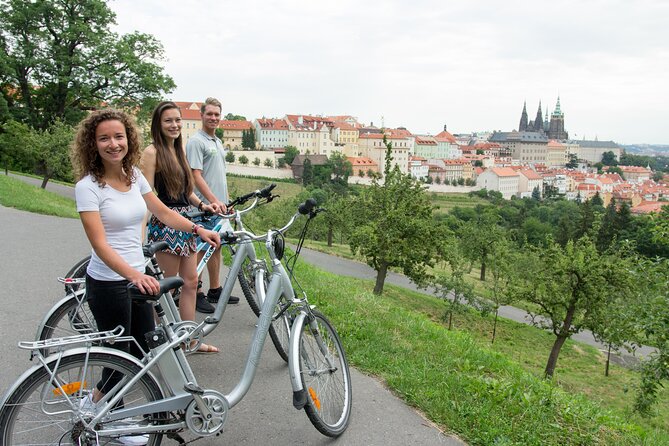 Best Sights of Prague: E-Bike or E-Scooter tour - Riding Through Letna Park for Stunning Views
