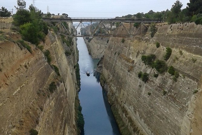 Biblical Tour Letters to The Corinthians - St Pauls Footsteps - Exploring the Corinth Canal: A 19th-Century Engineering Marvel