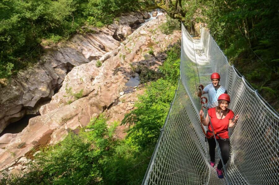 Bidarray: Via Ferrata adventure course in an exceptional natural setting - Experience the Bidarray Via Ferrata in a Natural Setting