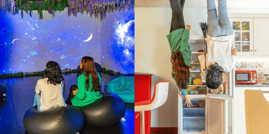 Big Fun Museum Barcelona  Interactive Fun Experience - Thematic Rooms: A World of Illusions and Fantasies