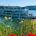 Biggesee: Boat Tour with All-inclusive cake buffet - Starting Point at Talbrücke Sondern with Easy Parking